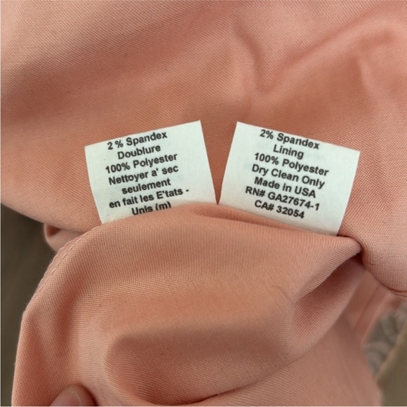 :Price Firm: Anthropologie Eva Franco Peach Blossom Dress - Picture 13 of 13